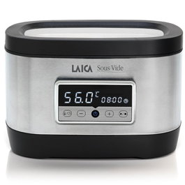 Laica Horno de Agua SVC200 700W 8L Plata Cocción Control Temperatura Temporizador LED